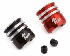 Returns & Exchanges 1 1UP Racing Heatsink Bullet Plug Grips (Black/Red) (Fits LowPro Bullet Plugs)