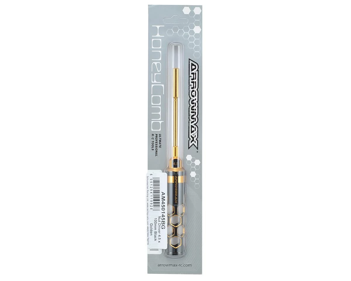 AM Arrowmax Black Golden Metric Nut Driver (4.5mm) 2 AM Arrowmax Black Golden Metric Nut Driver (4.5mm) - Image 2
