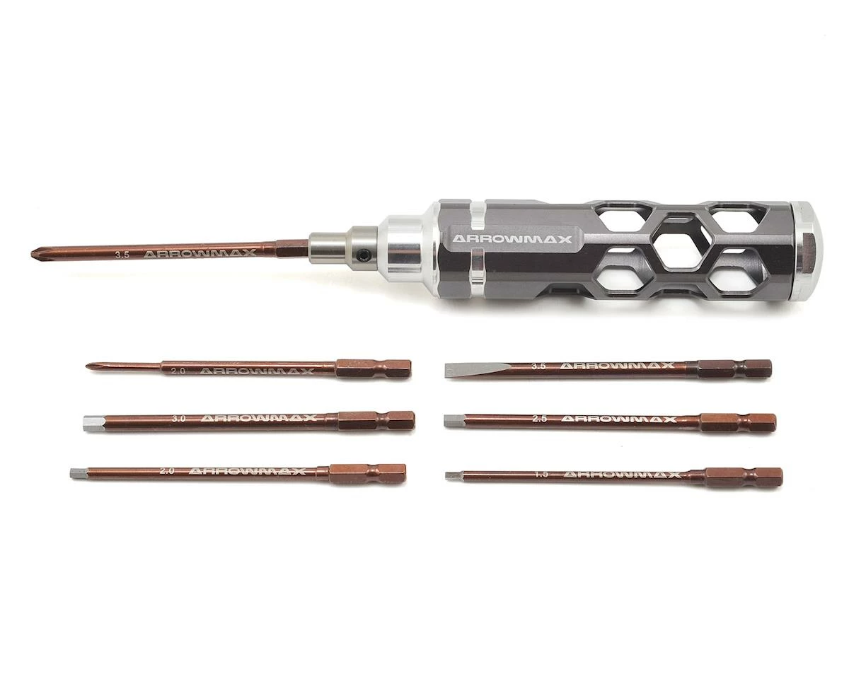 AM Arrowmax Quick Drive Metric Tip Caddy Combo Set (7) 1 AM Arrowmax Quick Drive Metric Tip Caddy Combo Set (7)