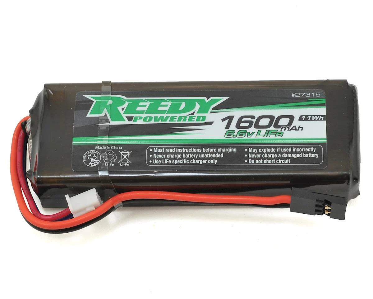 Reedy LiFe Flat Receiver Battery Pack (6.6V/1600mAh) 1 Reedy LiFe Flat Receiver Battery Pack (6.6V/1600mAh)