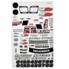 Team Associated SC10.2 Factory Team Decal Sheet