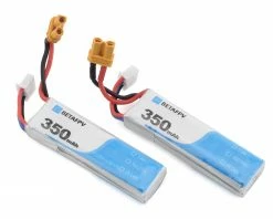 BetaFPV 2S 35C LiHv Battery (3.8V/350mAh) (2) w/XT-30 Connector