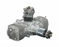 DLE Engines DLE-120 120cc Twin Gas Engine with Electronic Ignition and Mufflers