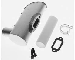 DLE Engines Muffler Right 2-Hole: DLE-120