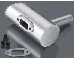 DLE Engines Muffler Left 1-Hole: DLE-40