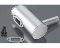 DLE Engines Muffler Right 2-Hole: DLE-40