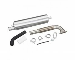 DLE Engines Single Tuned Exhaust Complete: DLE170, DLE85