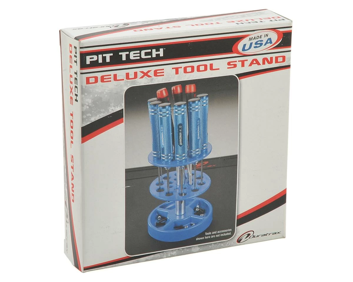 DuraTrax Pit Tech Deluxe Tool Stand (Black) 2 DuraTrax Pit Tech Deluxe Tool Stand (Black) - Image 2