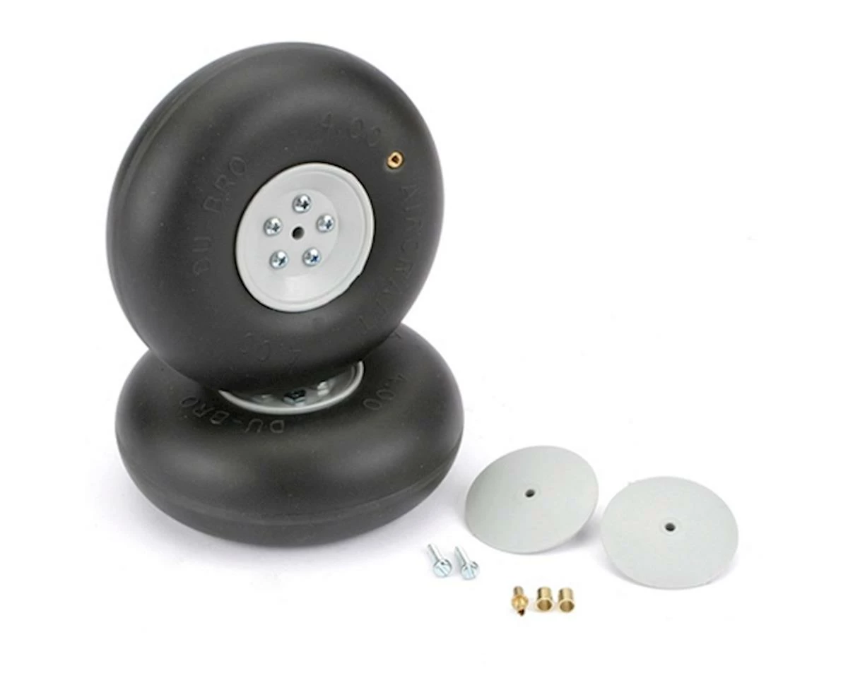 DuBro Big Wheels (2) (4") 1 DuBro Big Wheels (2) (4")