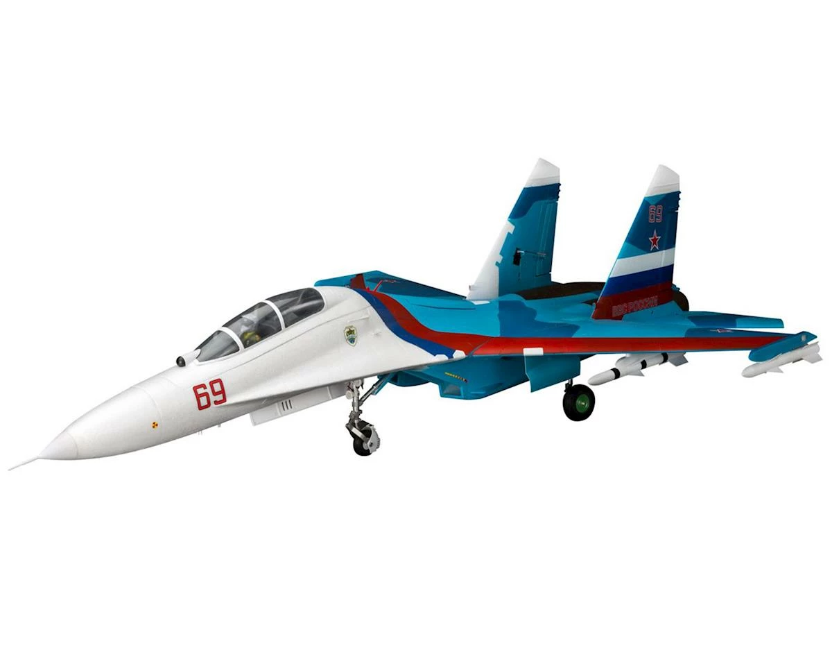 E-flite Su-30 Twin 70mm EDF BNF Basic Jet Airplane (1100mm) w/AS3X & SAFE Technology 1 E-flite Su-30 Twin 70mm EDF BNF Basic Jet Airplane (1100mm) w/AS3X & SAFE Technology
