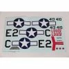 E-flite P-51D Mustang 1.5m Decal Set