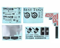 E-flite DRACO 2.0m Decal Sheet