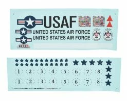 E-flite F-16 Thunderbird Decal Set