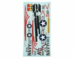 E-flite F-4 Phantom II 80mm Decal Set