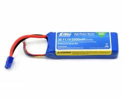 E-flite 3S LiPo Battery 30C (11.1V/2200mAh) w/EC3 Connector