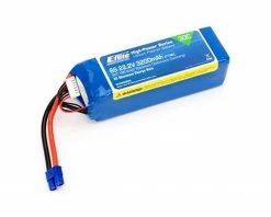 E-flite 3200mAh 6S 22.2V 30C LiPo, 12AWG EC3