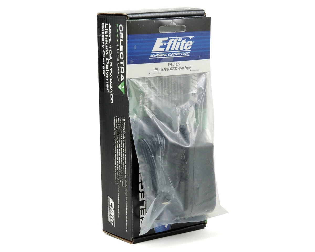 E-flite Celectra 4-Port Charger Combo w/AC Adapter 2 E-flite Celectra 4-Port Charger Combo w/AC Adapter - Image 2