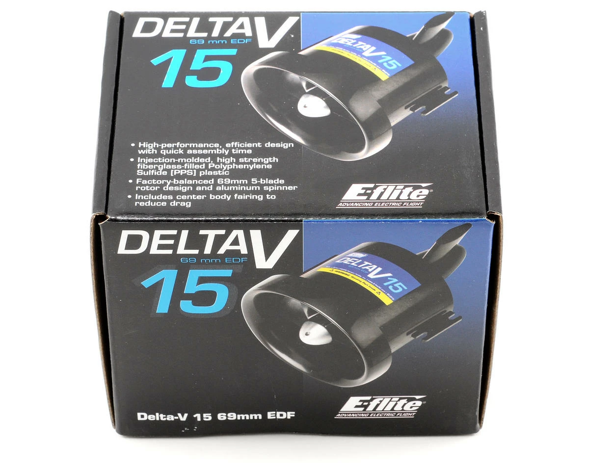 E-flite Delta-V 15 69mm Electric Ducted Fan Motor 2 E-flite Delta-V 15 69mm Electric Ducted Fan Motor - Image 2