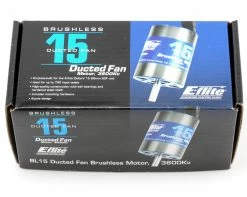E-flite BL15 Brushless Ducted Fan Motor (3600kV) -Airplane Model Shop eflm3015df 2