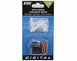 E-flite DS76 7.6-Gram Digital Sub-Micro Servo -Airplane Model Shop eflrds76 2
