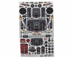 Firebrand RC Accessories 1 Multi-Fit Decal Sheet (8.5x14")