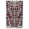 Firebrand RC Tail Lights Multi-Fit Decal Sheet (8.5x14")