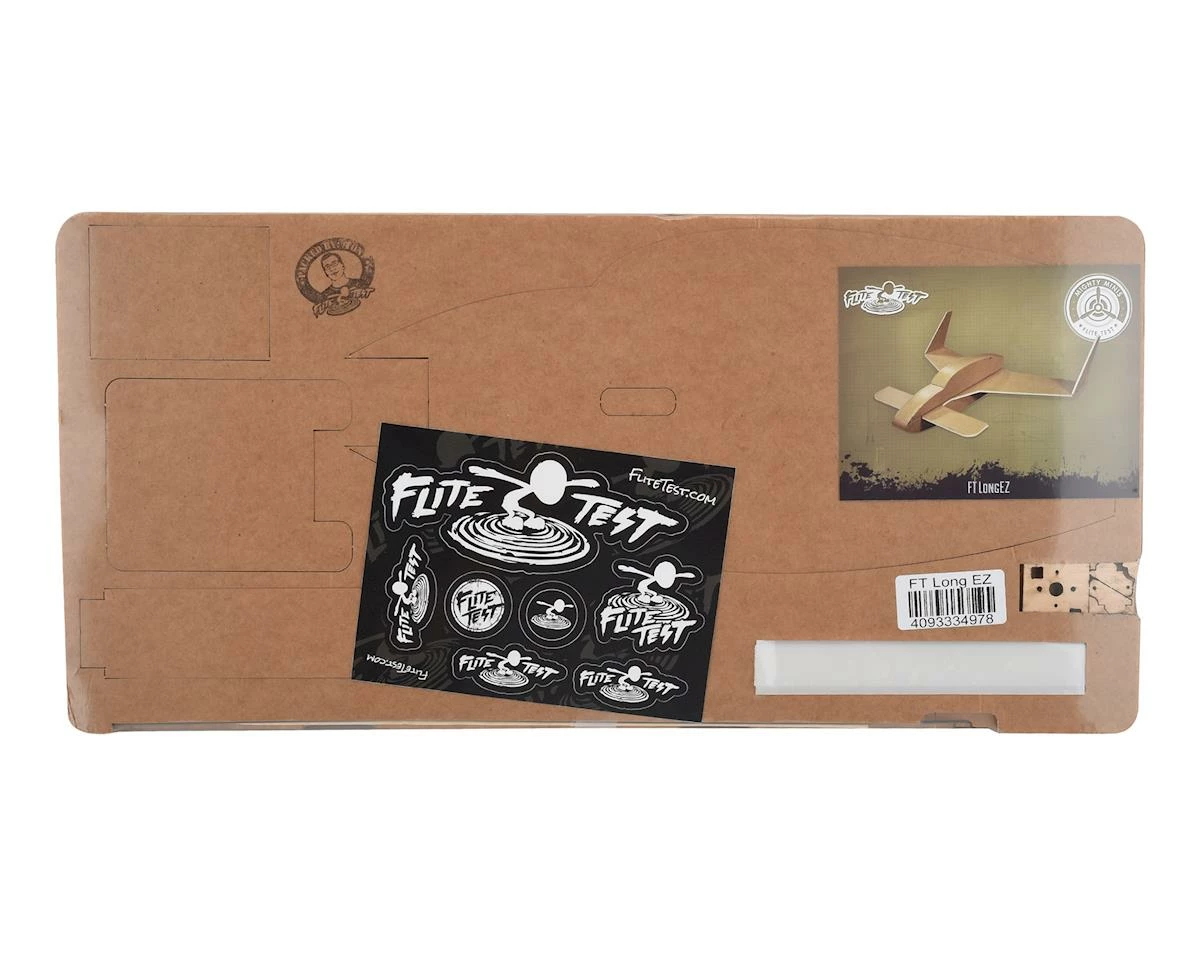 Flite Test LongEZ Electric Airplane Kit (483mm) 2 Flite Test LongEZ Electric Airplane Kit (483mm) - Image 2