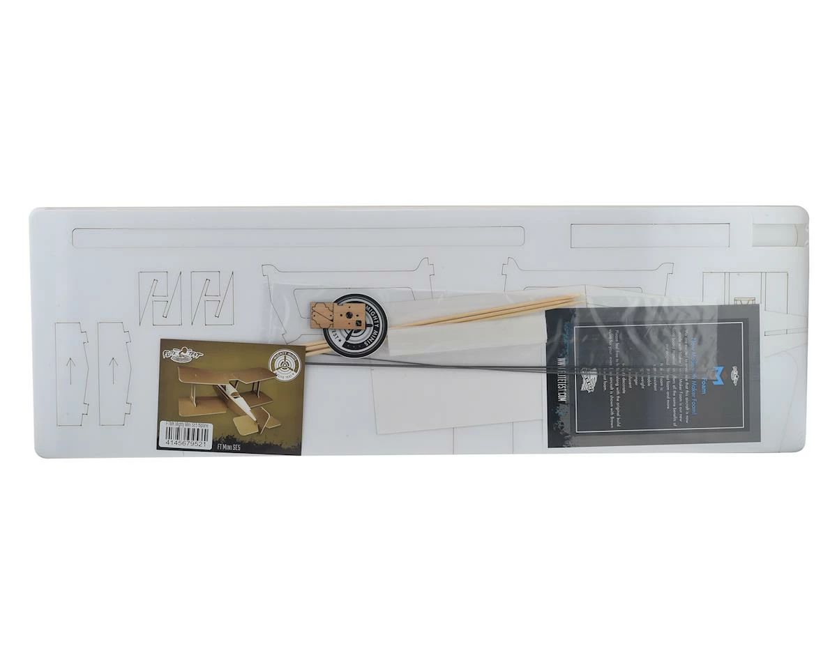 Flite Test SE5 Biplane "Maker Foam" Electric Airplane Kit (609mm) 2 Flite Test SE5 Biplane "Maker Foam" Electric Airplane Kit (609mm) - Image 2