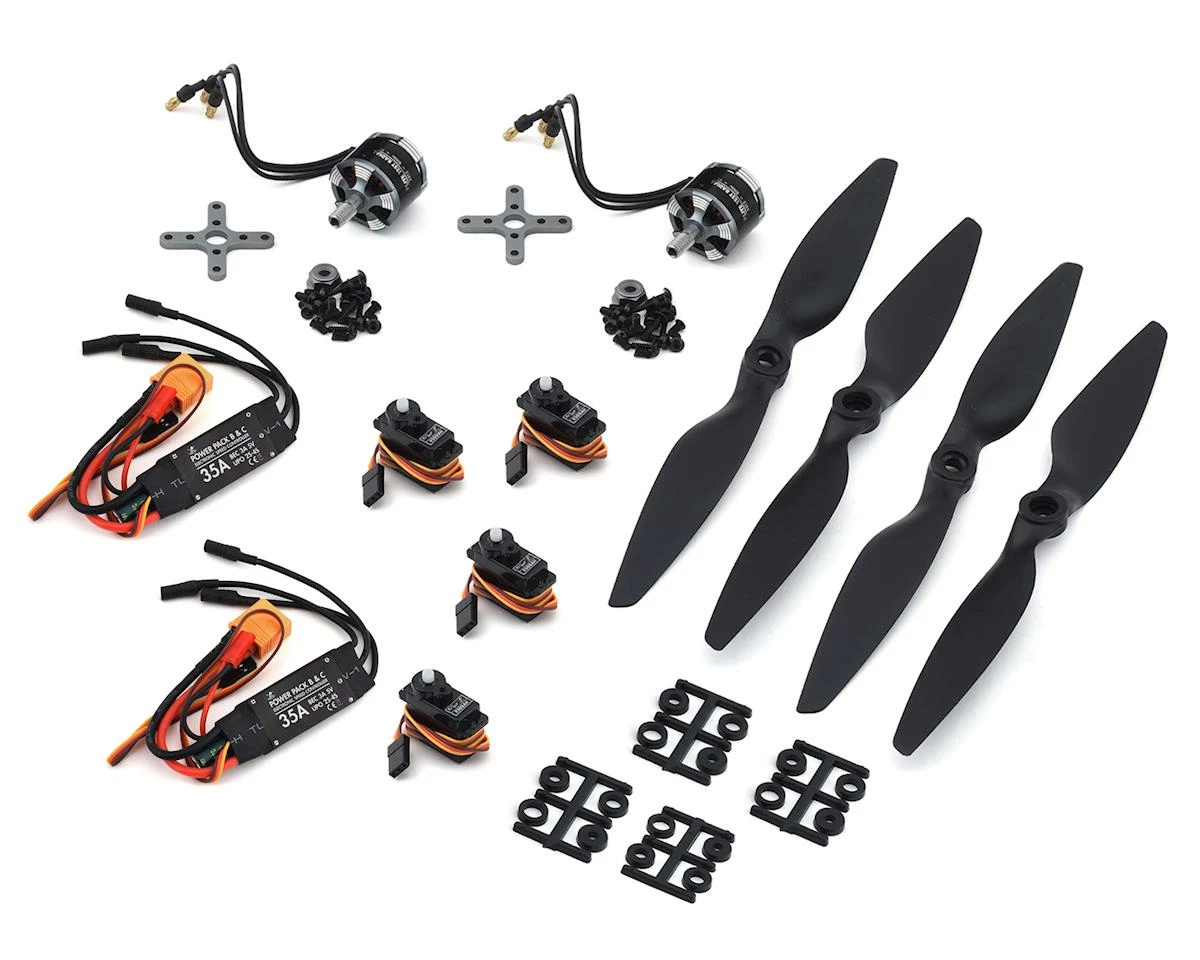 Flite Test Power Pack B Twin "Radial Edition" 1 Flite Test Power Pack B Twin "Radial Edition"