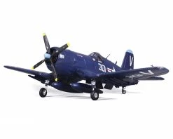 FMS F4U-4 Corsair Warbird Plug-N-Play Electric Airplane (1400mm) (Blue)