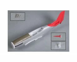 FMS Fuselage: P51D Red Tail 800mm
