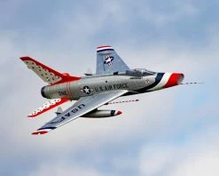 Flex Innovations F-100D Super Sabre EDF PNP Jet Airplane (Silver) (1162mm)