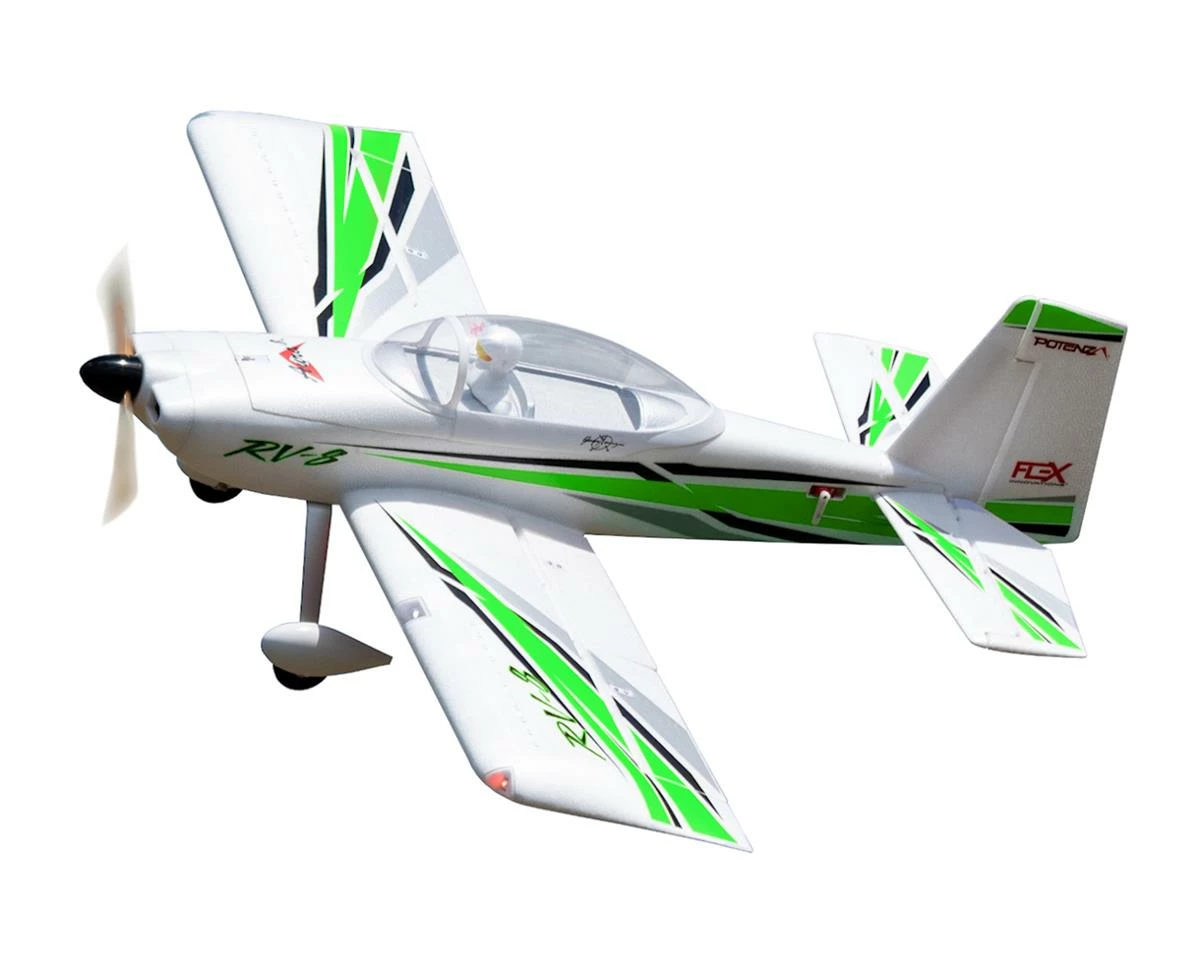 Flex Innovations RV-8 10E Electric PNP Airplane (Green) 1 Flex Innovations RV-8 10E Electric PNP Airplane (Green)