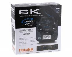 Futaba 6K 2.4GHz S FHSS/T-FHSS Radio System (Airplane) w/R3008SB Receiver -Airplane Model Shop fut01004403 3 2