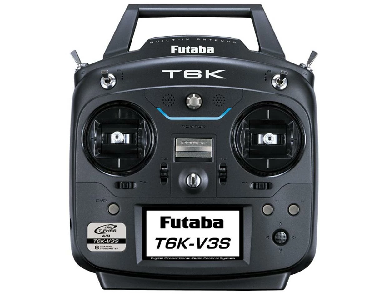 Futaba 6K 2.4GHz V3S FHSS/T-FHSS Radio System (Heli) w/R3008SB Receiver 1 Futaba 6K 2.4GHz V3S FHSS/T-FHSS Radio System (Heli) w/R3008SB Receiver