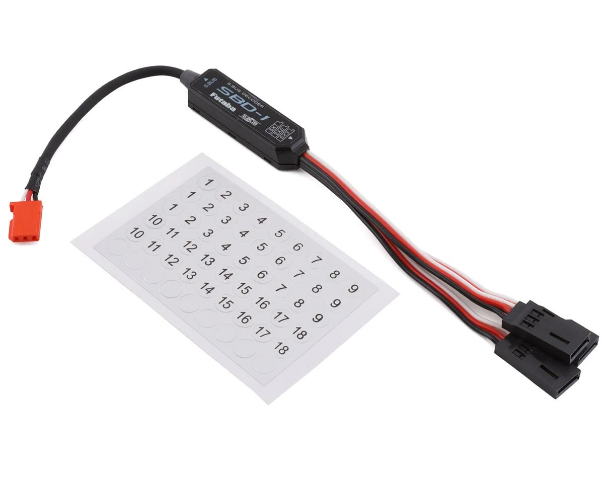 Futaba SBD-1 S.Bus Decoder (200mm) 1 Futaba SBD-1 S.Bus Decoder (200mm)