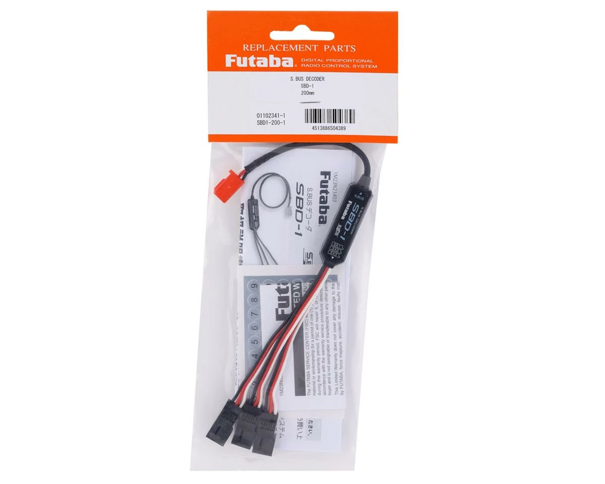 Futaba SBD-1 S.Bus Decoder (200mm) 2 Futaba SBD-1 S.Bus Decoder (200mm) - Image 2