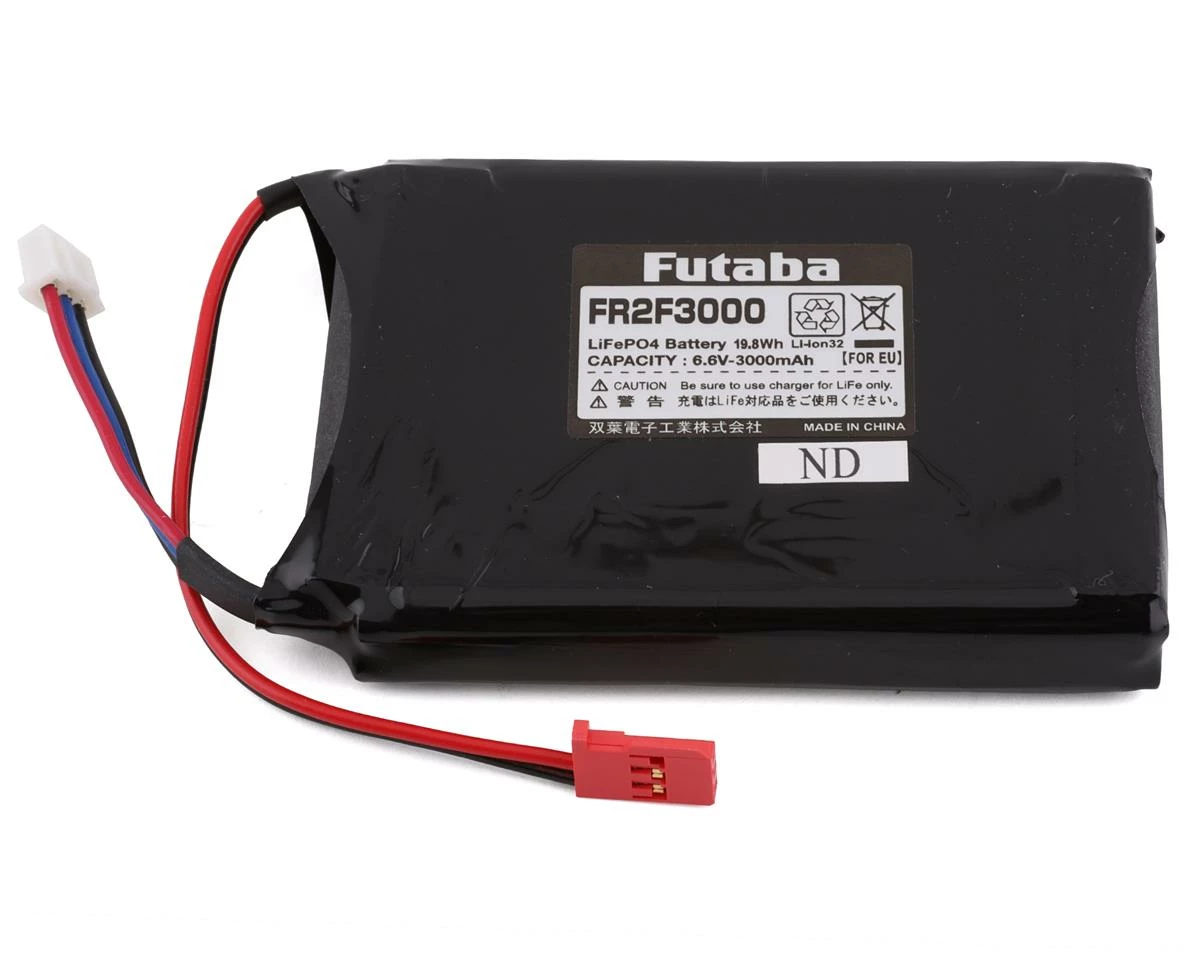 Futaba 2S LiFe Flat Receiver Battery Pack (6.6V/3000mAh) 1 Futaba 2S LiFe Flat Receiver Battery Pack (6.6V/3000mAh)