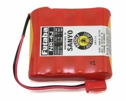 Futaba NR4J Flat NiCd 4-Cell Receiver Battery Pack (4.8V/600mAh)