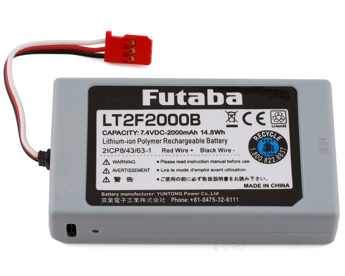 Futaba 16IZ 2S LiPo Transmitter Battery (7.4V/2000mAh) 1 Futaba 16IZ 2S LiPo Transmitter Battery (7.4V/2000mAh)