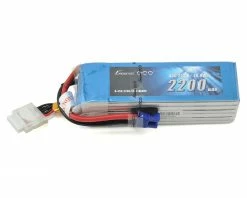 Gens Ace 6s LiPo Battery 45C (22.2V/2200mAh) w/EC3 Connector