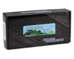 Gens Ace Adventure 3s LiHv Battery Pack 60C (11.4V/4300mAh) w/Universal Connector -Airplane Model Shop gea43003s60t3 2