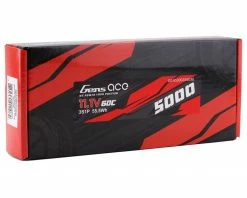 Gens Ace 3s LiPo Battery 60C (11.1V/5000mAh) w/XT-60 Connector -Airplane Model Shop gea50003s60x6 2