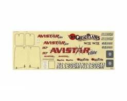 Great Planes Decals Avistar Elite