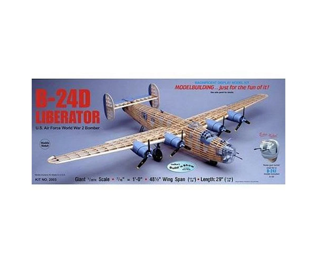 Guillow Consolidated B24D Liberator 1 Guillow Consolidated B24D Liberator