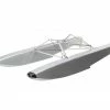 Hangar 9 Carbon Cub 15cc 1/5-Scale Float Set