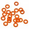 HB Racing 3x6x0.5mm Aluminum Washer (Orange) (20)