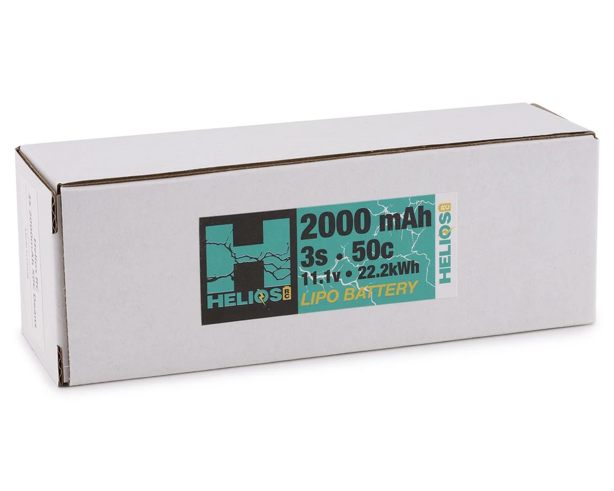 Helios RC 3S 50C LiPo Battery w/EC3 Connector (11.1V/2000mAh) 2 Helios RC 3S 50C LiPo Battery w/EC3 Connector (11.1V/2000mAh) - Image 2