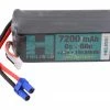 Helios RC 6S 60C LiPo Battery w/EC5 Connector (22.2V/7200mAh)