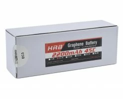HRB 3S 45C Graphene LiPo Battery (11.1V/2200mAh) w/EC-3 Connector -Airplane Model Shop hrb 3s 2200 ec3 g 2